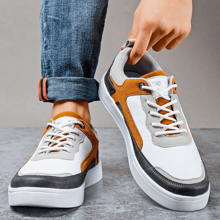 Nortvale - Vérrano Leather Sneaker - 14:173#Brown;200000124:200000364