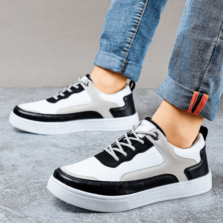 Nortvale - Vérrano Leather Sneaker - 14:365458#Black;200000124:200000364