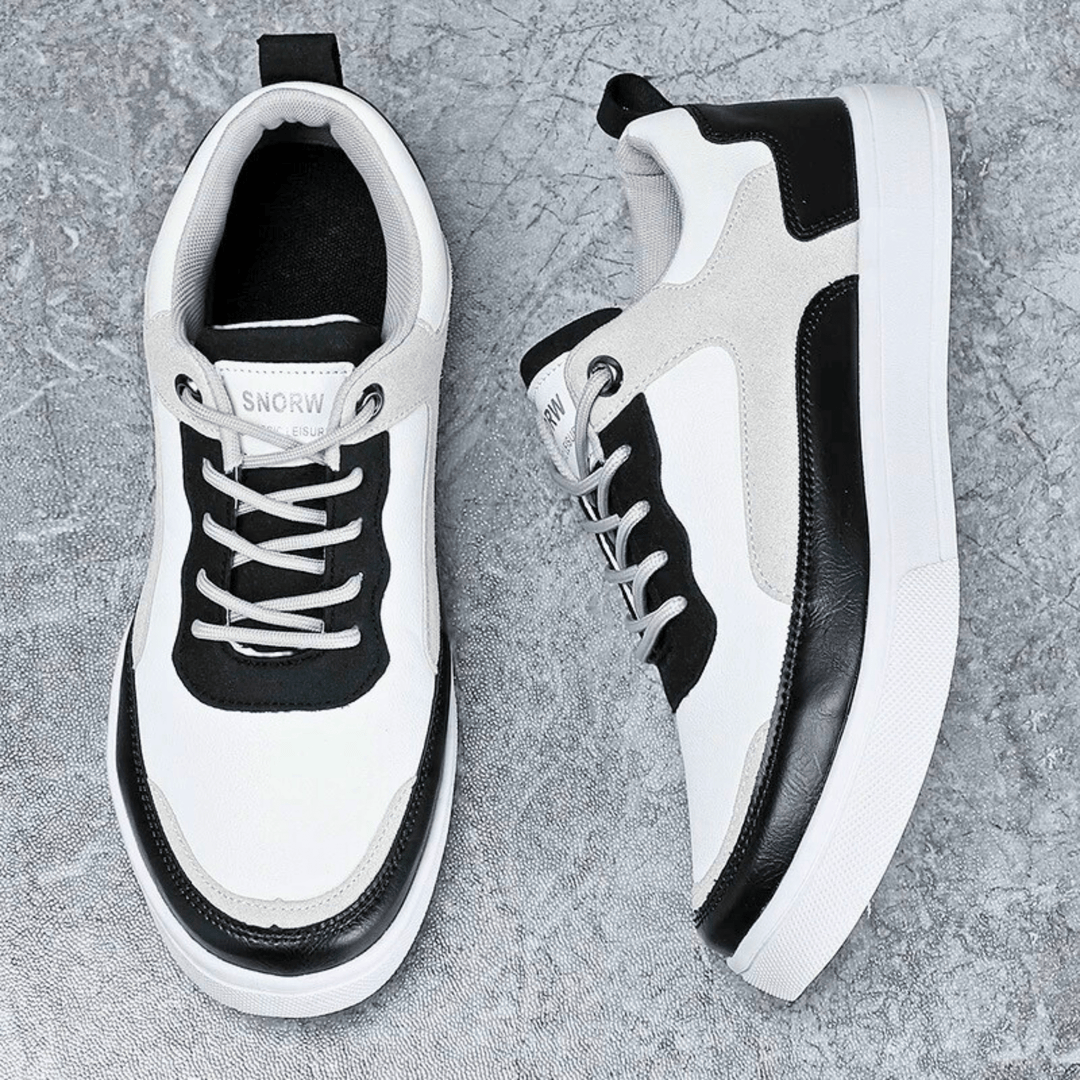 Nortvale - Vérrano Leather Sneaker - 14:365458#Black;200000124:200000364