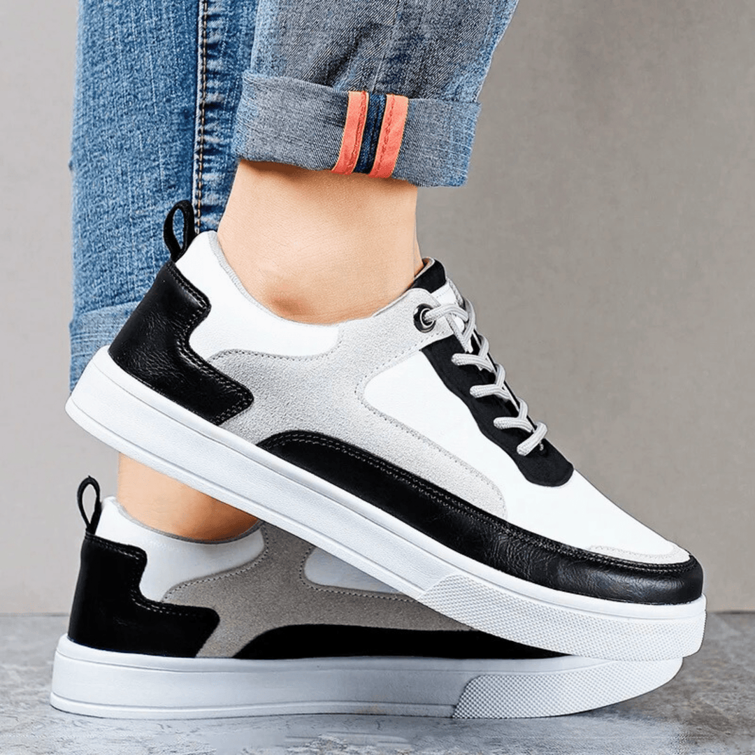Nortvale - Vérrano Leather Sneaker - 14:365458#Black;200000124:200000364