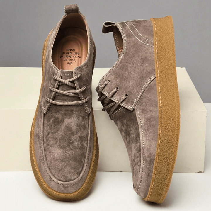 Nortvale - Vintage Suede Leather Shoes - 14:200006154;200000124:200000898