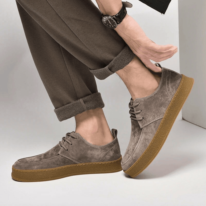 Nortvale - Vintage Suede Leather Shoes - 14:200006154;200000124:200000898