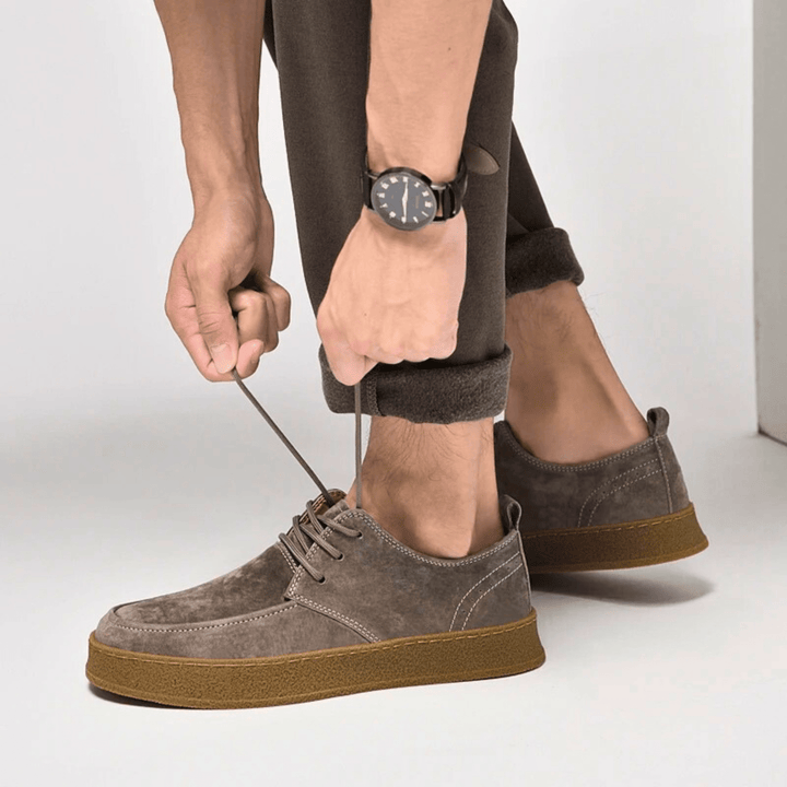 Nortvale - Vintage Suede Leather Shoes - 14:200006154;200000124:200000898