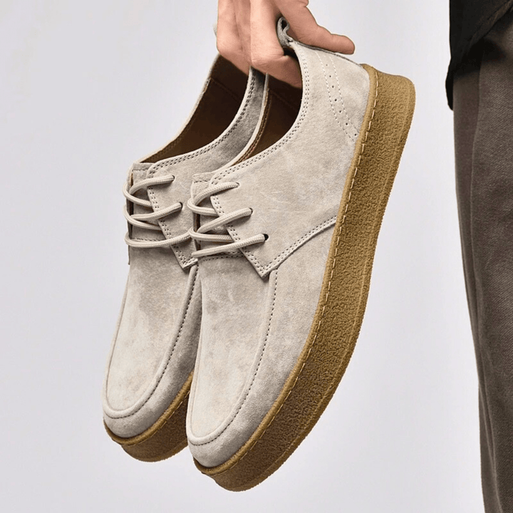 Nortvale - Vintage Suede Leather Shoes - 14:771;200000124:200000898