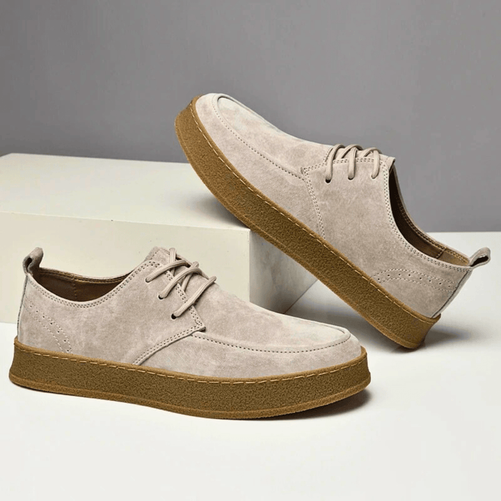 Nortvale - Vintage Suede Leather Shoes - 14:771;200000124:200000898