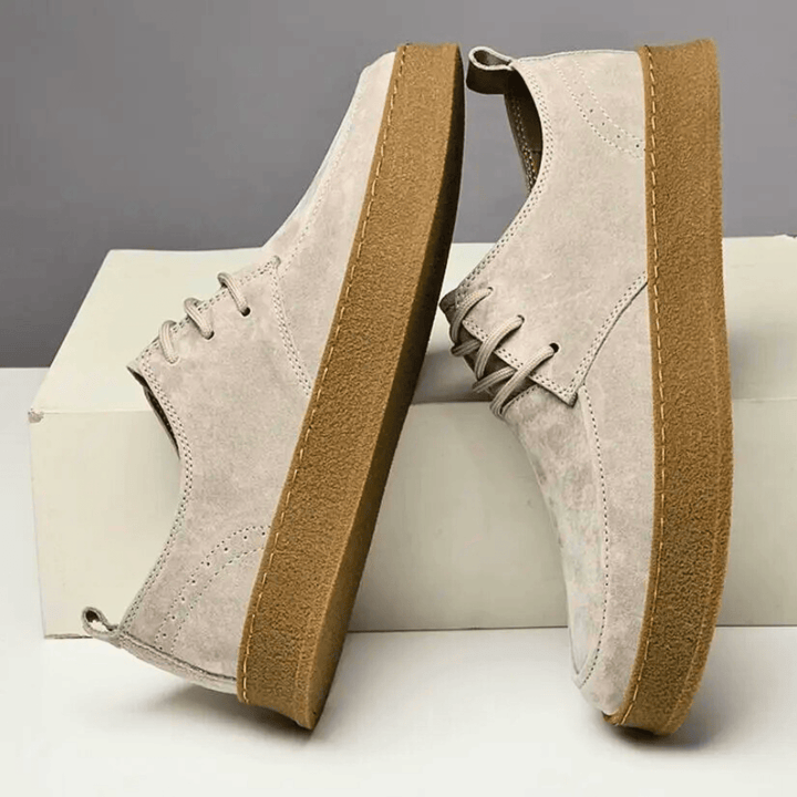 Nortvale - Vintage Suede Leather Shoes - 14:771;200000124:200000898