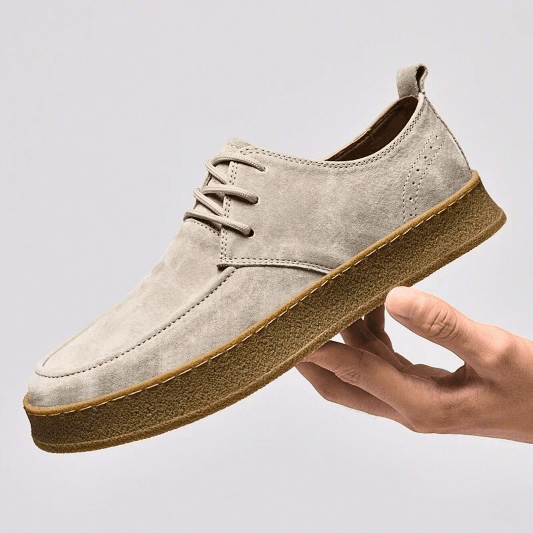 Nortvale - Vintage Suede Leather Shoes - 14:771;200000124:200000898