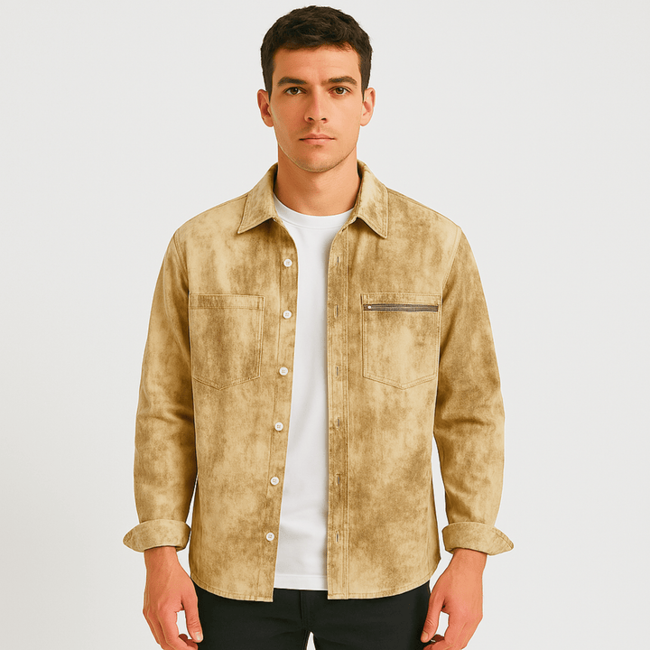 Nortvale - Vintage Washed Overshirt - 14:200001438;5:200000990