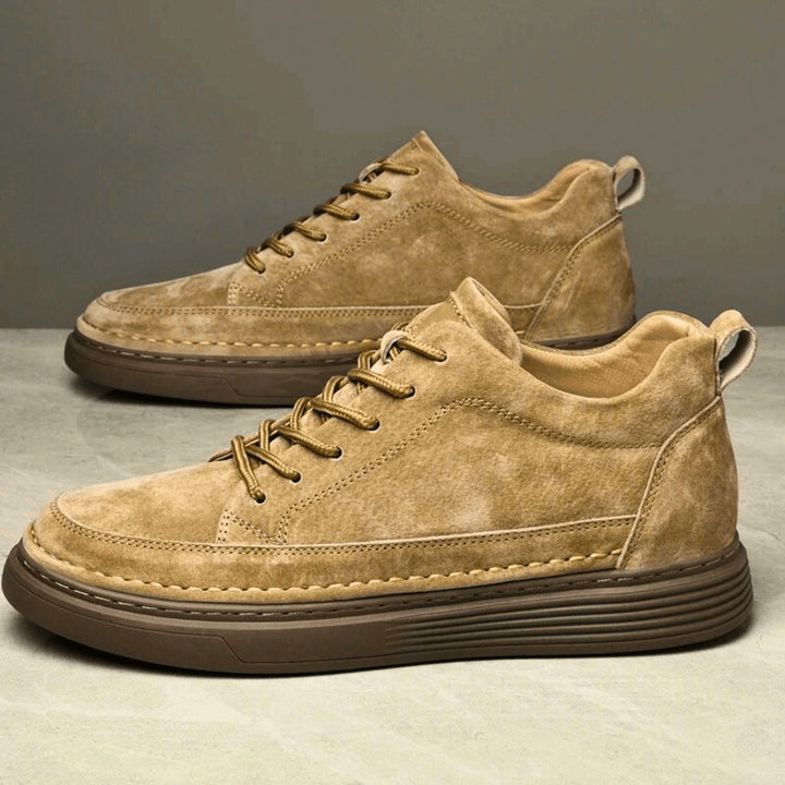 Molvana - PeakTrail Suede Sneakers - 14:200001438#Khaki - No Fur;200000124:100010482