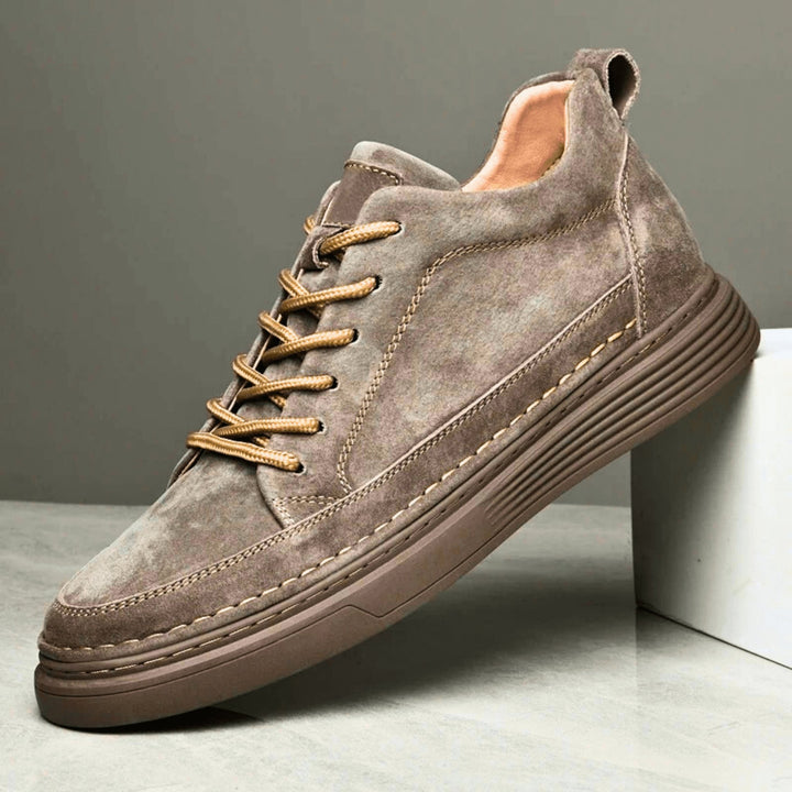 Molvana - PeakTrail Suede Sneakers - 14:365458#Brown - No Fur;200000124:200000337