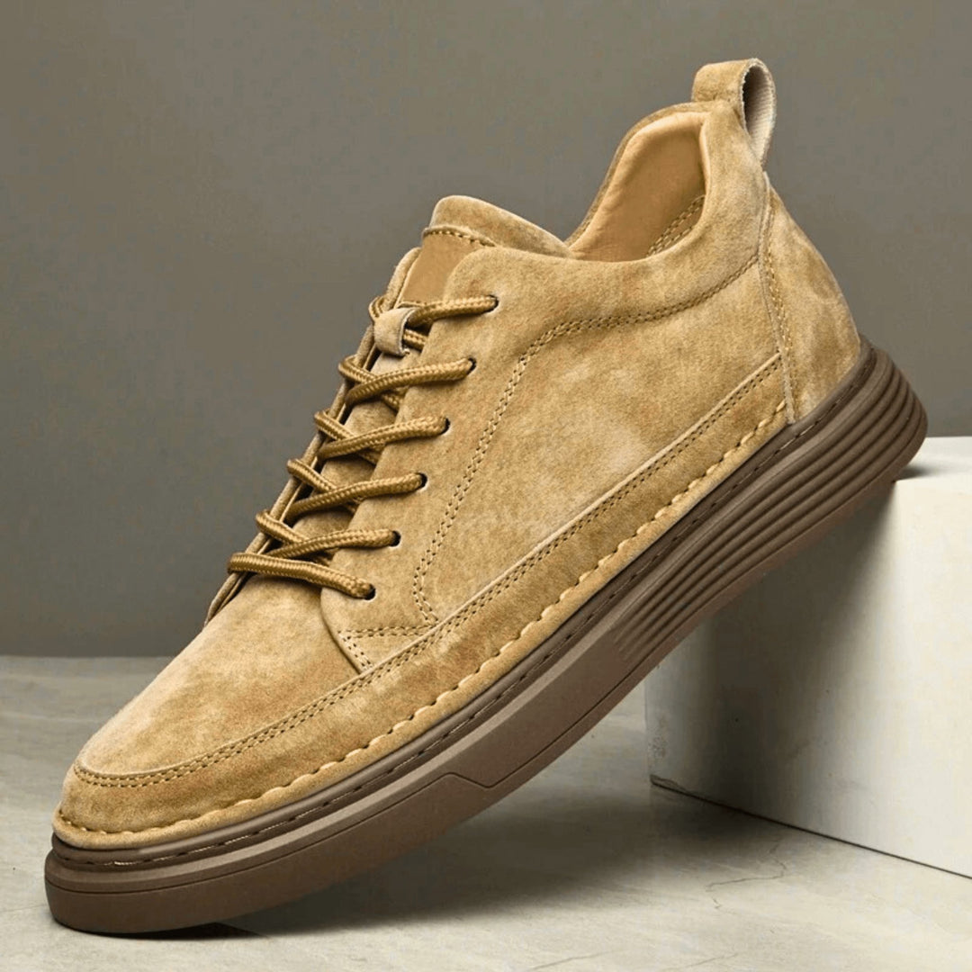 Molvana - PeakTrail Suede Sneakers - 14:200001438#Khaki - No Fur;200000124:200000364