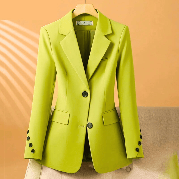 Molvana - Women's Prestige Tailored Blazer - 14:1254#Green;5:100014064