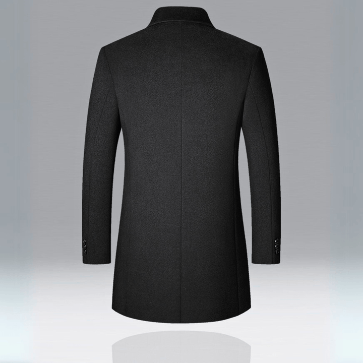 Molvana - Prestige Tailored Wool Coat - 14:350850#Black;5:361386#M 45 - 55Kg