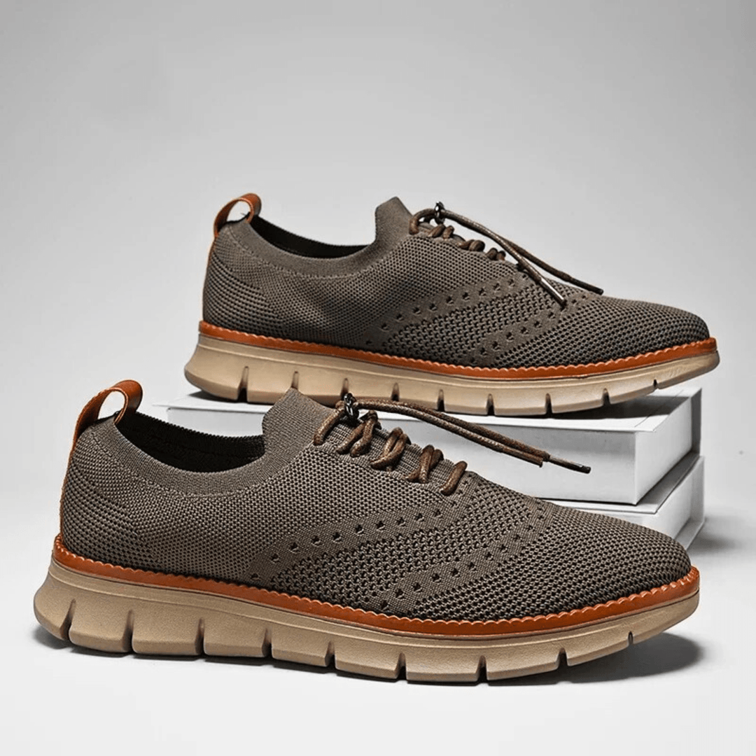 Molvana - Breeze Air Mesh Sneaker - 14:193#Khaki;200000124:200000289