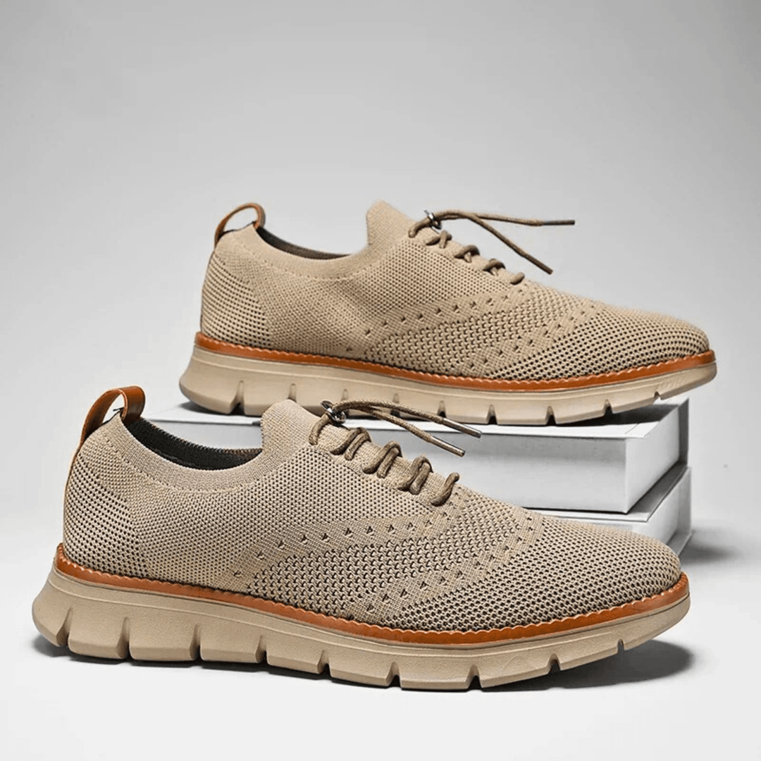 Molvana - Breeze Air Mesh Sneaker - 14:193#Khaki;200000124:200000289