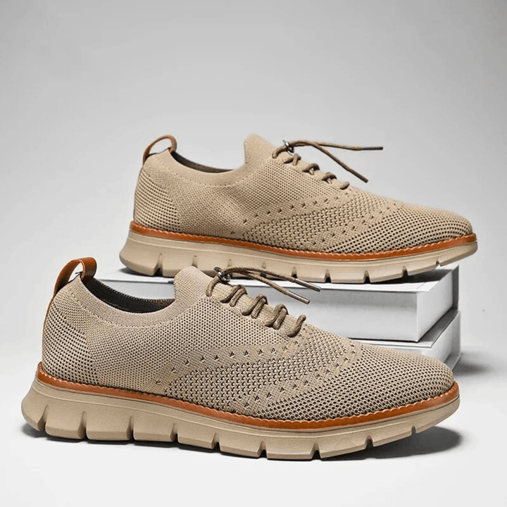 Molvana - Breeze Air Mesh Sneaker - 14:193#Khaki;200000124:200000289