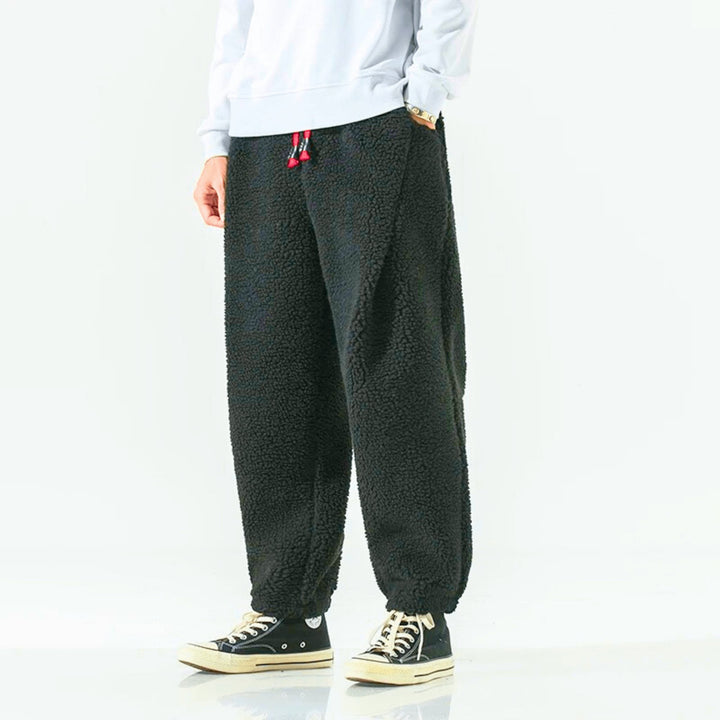 Molvana - ThermoFleece Wool Sweatpants - 14:1254#Black;5:200000991#Asian 5XL 92 - 98KG