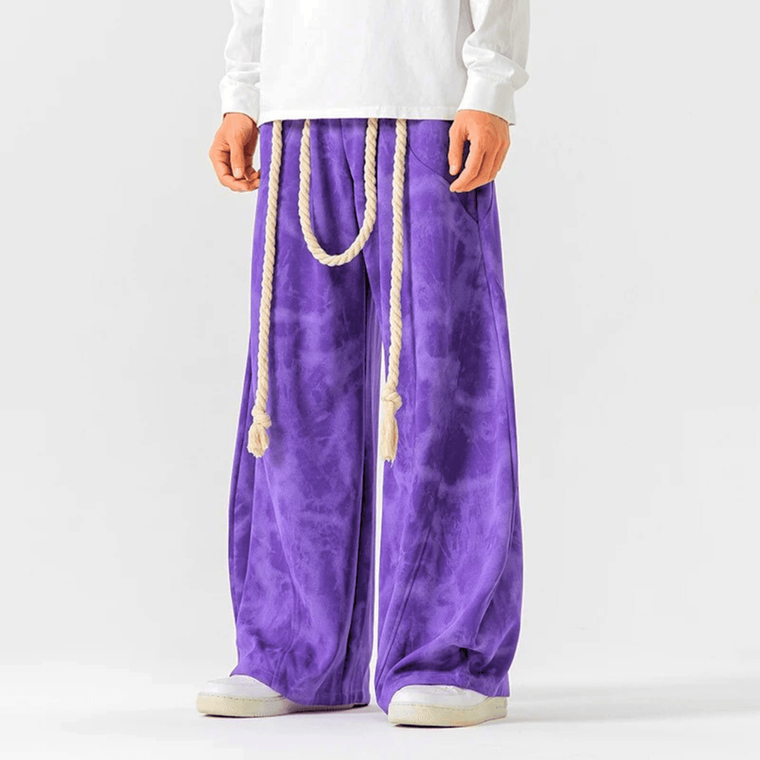 Molvana - Heritage Baggy Trousers - 14:193#purple;5:361386#3XL