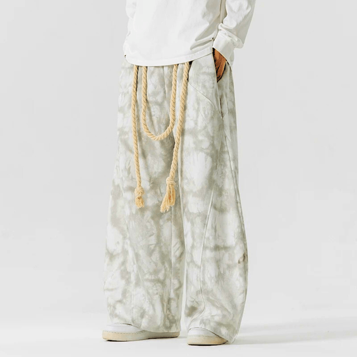 Molvana - Heritage Baggy Trousers - 14:1254#white;5:361385#4XL