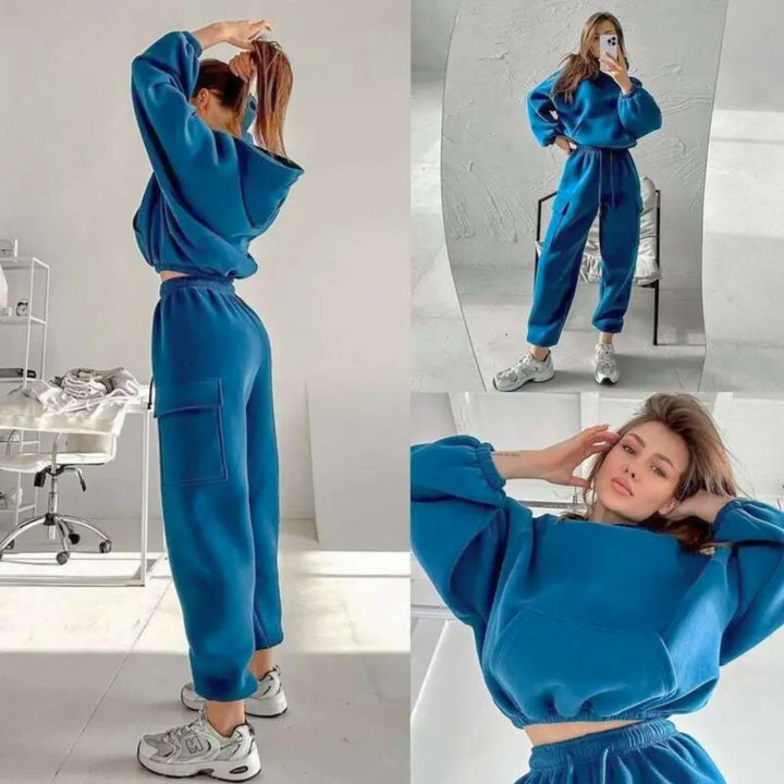 Women Tracksuit Duo Set - Molvana